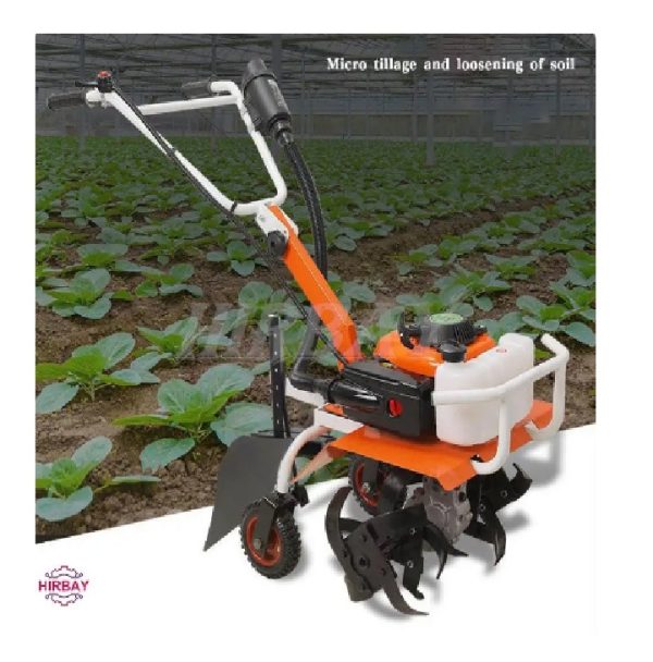 Multi-function Micro Tiller: Tilling, Weeding, and Brush Cutting